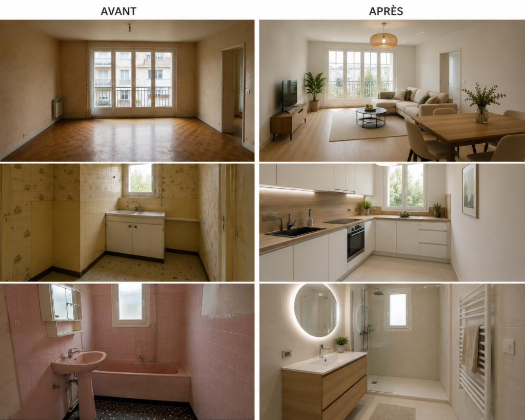 Rénovation appartement Vincennes - ICARE Bâtiment