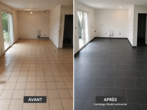 Rénovation carrelage Issy-les-Moulineaux - ICARE Bâtiment