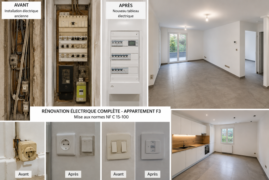 Rénovation électrique tableau Paris - ICARE Bâtiment
