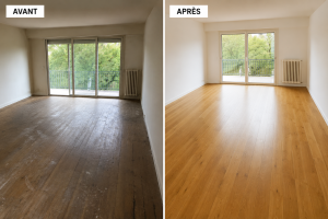Rénovation parquet Neuilly-sur-Seine - ICARE Bâtiment