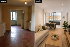 Rénovation intérieure appartement Paris - ICARE Bâtiment